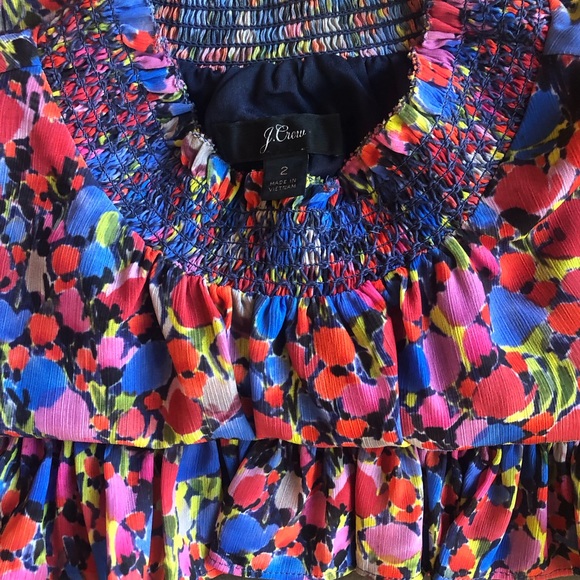 J.Crew Floral Blouse Perfect for Fall! - Picture 4 of 6